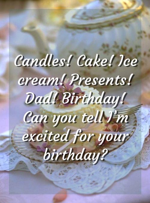 funny birthday greetings for father